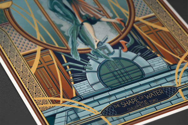 Shape of Water - Guillermo del Toro Limited Print Posters by Beverly Arce - Pixel Empire