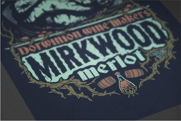 Mirkwood Merlot Posters by Cory Freeman Design - Pixel Empire