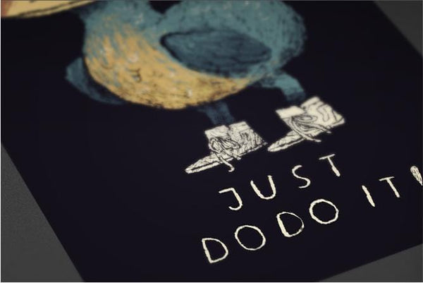 Just Dodo It Posters by Louis Roskosch - Pixel Empire