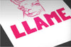 Llame Posters by Mathijs Vissers - Pixel Empire