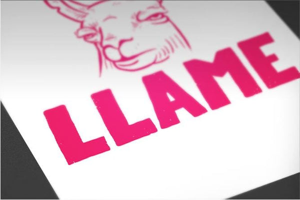 Llame Posters by Mathijs Vissers - Pixel Empire