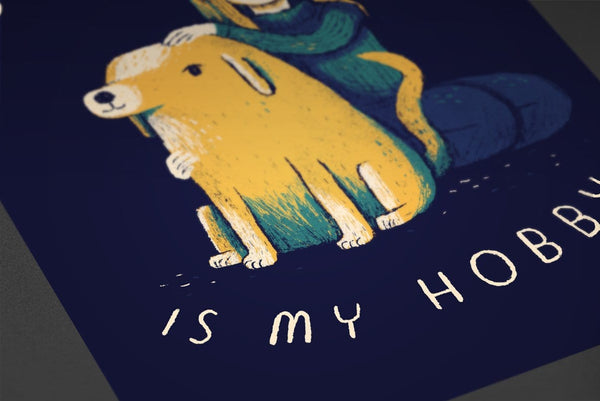 Dogsitting Posters by Louis Roskosch - Pixel Empire