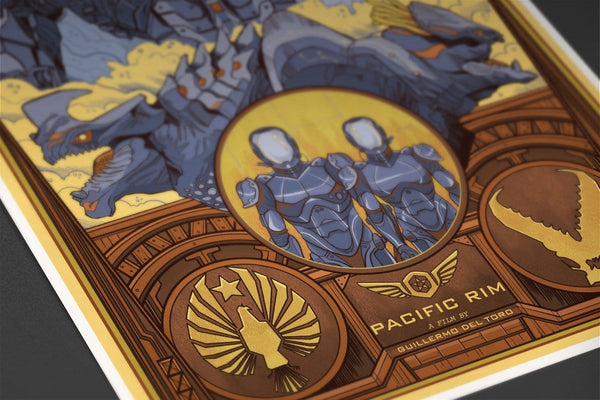 Pacific Rim - Guillermo del Toro Limited Print Posters by Beverly Arce - Pixel Empire