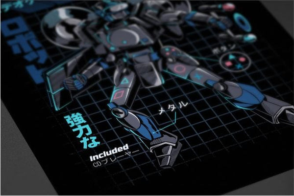 Video Game Robot - Model S Posters by Ilustrata - Pixel Empire