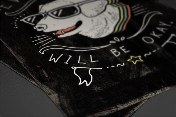 Everything Will Be Okay Posters by Ronan Lynam - Pixel Empire