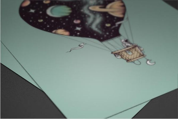 Interstellar Journey Posters by Enkel Dika - Pixel Empire