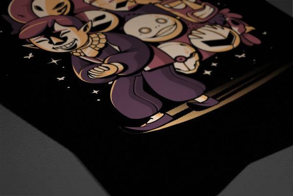 Mask Salesman Posters by Ilustrata - Pixel Empire