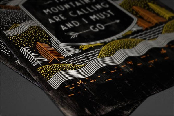 The Mountains Are Calling Posters by Ronan Lynam - Pixel Empire