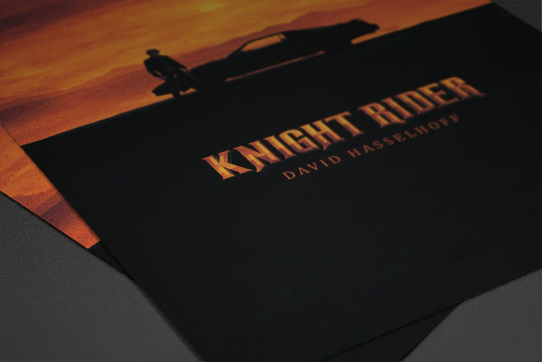 Knight Rider Posters by Mbdsgns - Pixel Empire