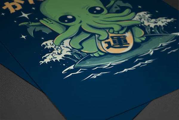 Good Luck Cthulhu Posters by Ilustrata - Pixel Empire