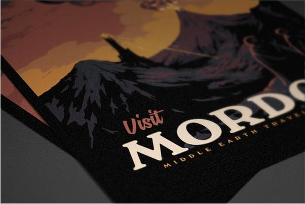 Visit Mordor Posters by Mathiole - Pixel Empire