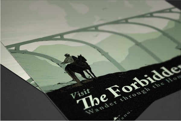 Visit the Forbidden Land Posters by Mathiole - Pixel Empire
