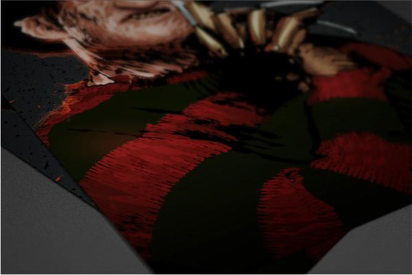Freddy Kueger Posters by Nikita Abakumov - Pixel Empire