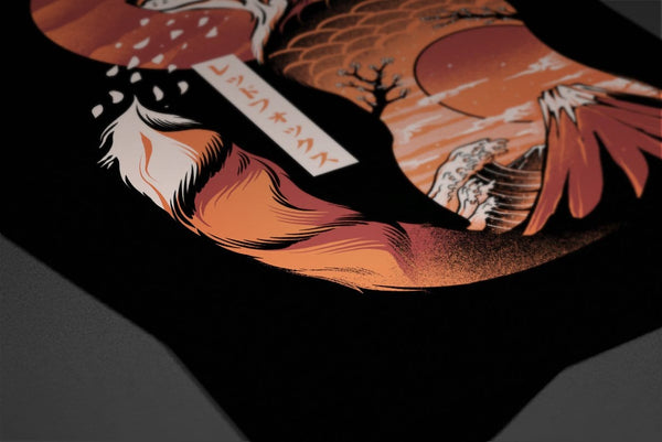 Japanese Fox Posters by Ilustrata - Pixel Empire