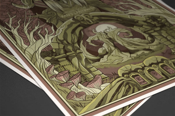 Pan Labyrinth - Guillermo del Toro Limited Print Posters by Beverly Arce - Pixel Empire