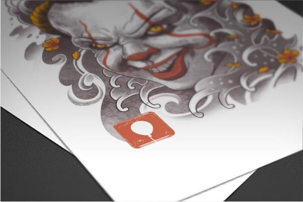 Oni Clown Mask Posters by Vincent Trinidad - Pixel Empire