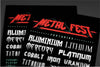 Metal Fest Posters by Grant Shepley - Pixel Empire