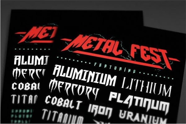Metal Fest Posters by Grant Shepley - Pixel Empire