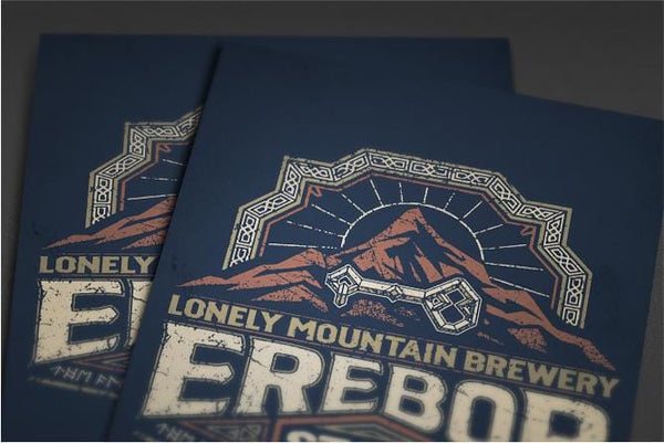 Erebor Stout Posters by Cory Freeman Design - Pixel Empire
