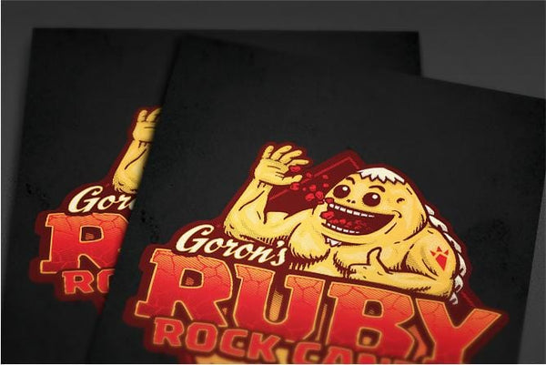 Goron Rock Candy Posters by Cory Freeman Design - Pixel Empire