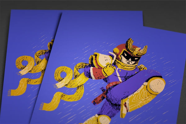 Falcon Yes Posters by Louis Roskosch - Pixel Empire