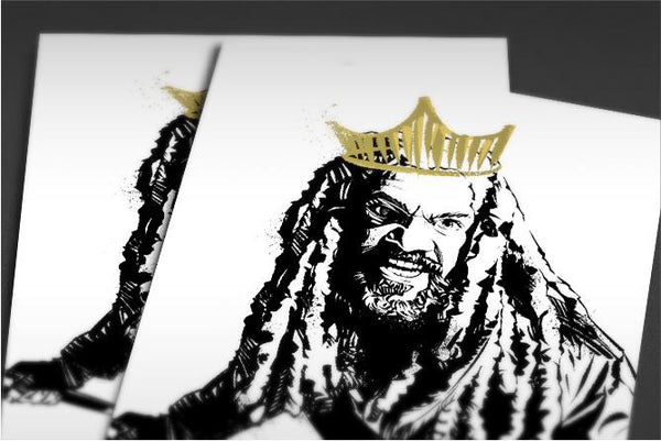 The Walking Dead Ezekiel Posters by Nikita Abakumov - Pixel Empire