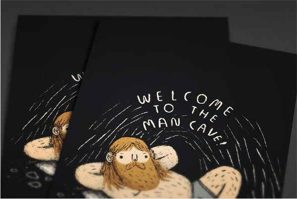 Man Cave Posters by Louis Roskosch - Pixel Empire