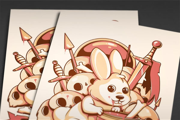 Bunny Grail Posters by Ilustrata - Pixel Empire