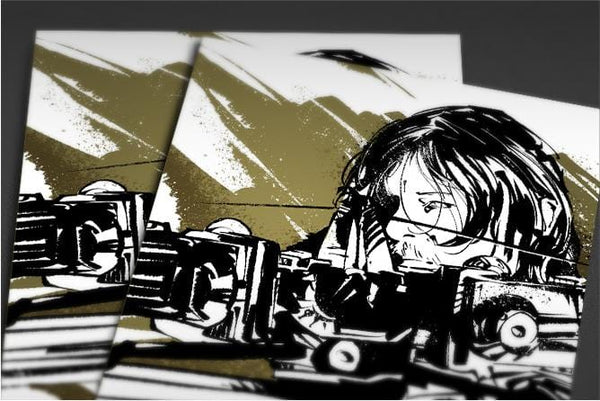 The Walking Dead Daryl Posters by Nikita Abakumov - Pixel Empire