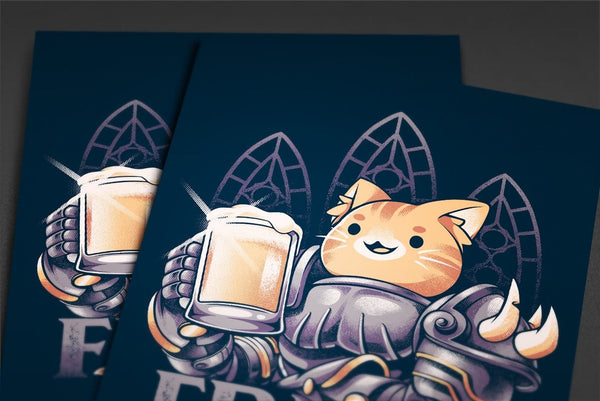 Friday Knight Posters by Ilustrata - Pixel Empire