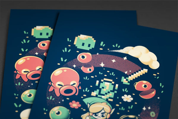 Link's Awakening Posters by Ilustrata - Pixel Empire