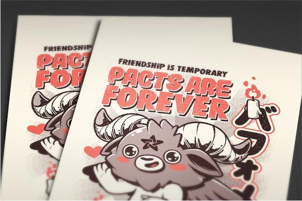 Pacts Are Forever Posters by Ilustrata - Pixel Empire