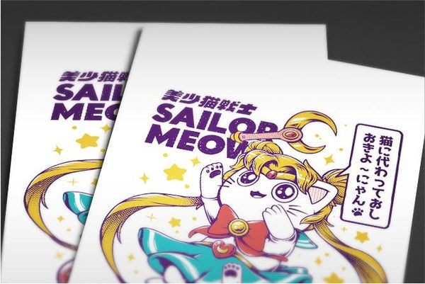 Sailor Meow Posters by Ilustrata - Pixel Empire