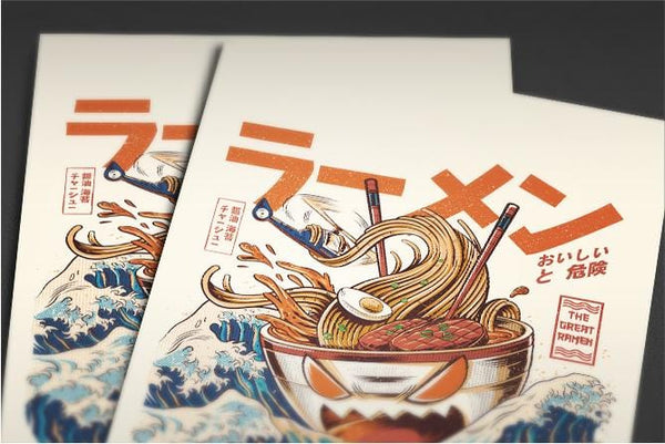 Great Ramen Off Kanagawa Posters by Ilustrata - Pixel Empire