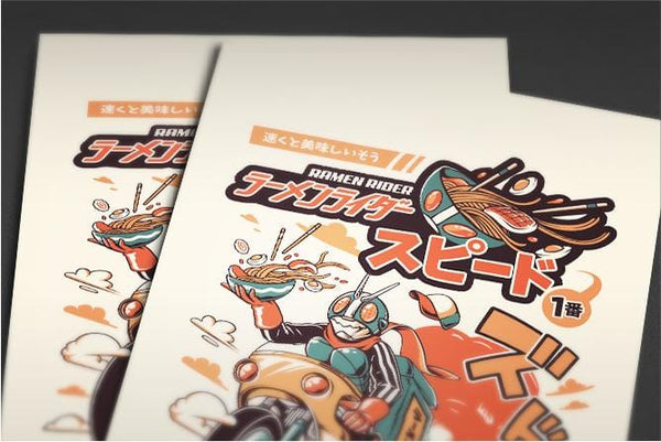 Ramen Riders Posters by Ilustrata - Pixel Empire