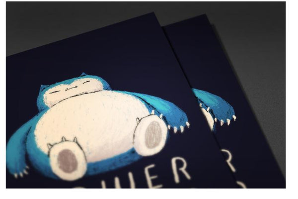 Power Napper Posters by Louis Roskosch - Pixel Empire