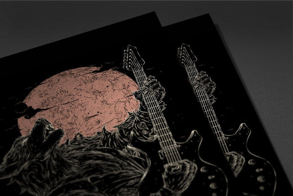 Bark at the Moon Posters by Javi Ramos - Pixel Empire