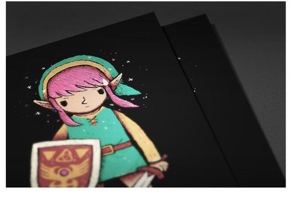 Pink Hair Posters by Louis Roskosch - Pixel Empire