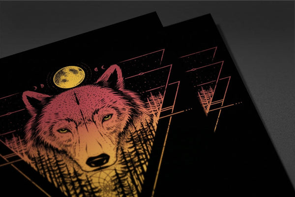 Wild Wolf Posters by StudioM6 - Pixel Empire