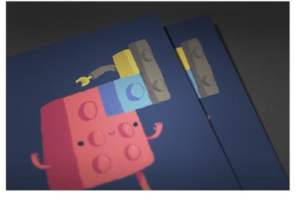 Lego Cyborg Posters by Louis Roskosch - Pixel Empire