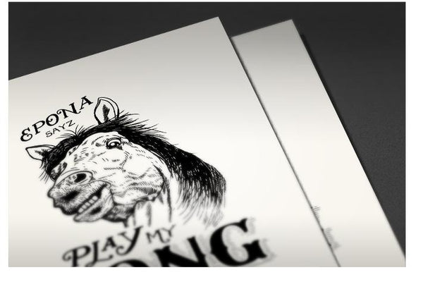 Epona Sayz Posters by Barrett Biggers - Pixel Empire