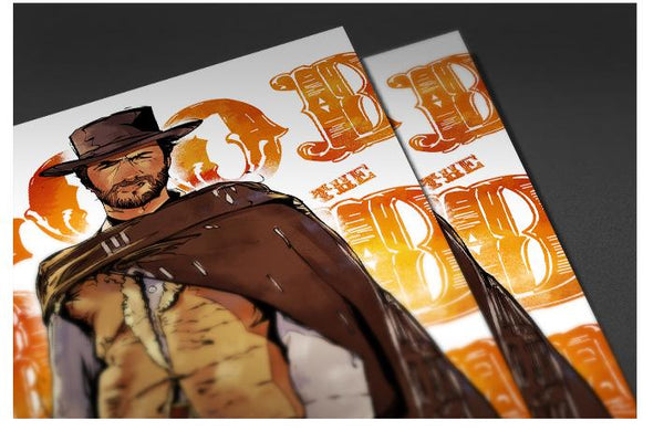 Clint Eastwood Posters by Nikita Abakumov - Pixel Empire