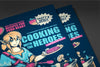 Cooking With the Heroes Posters by Ilustrata - Pixel Empire
