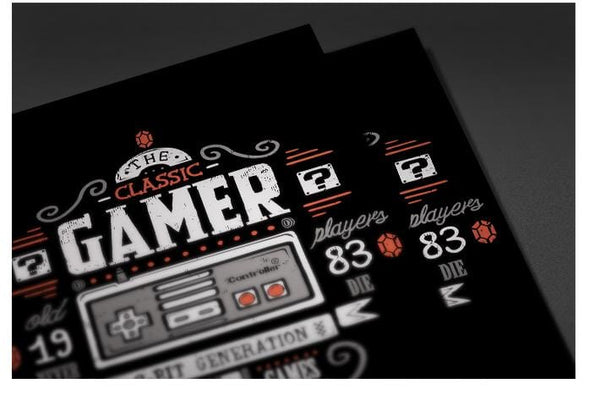 Classic Gamer Posters by Typhoonic - Pixel Empire