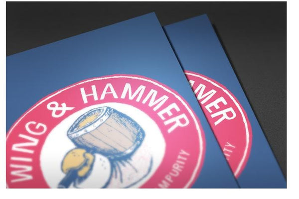 Wing & Hammer Posters by Louis Roskosch - Pixel Empire