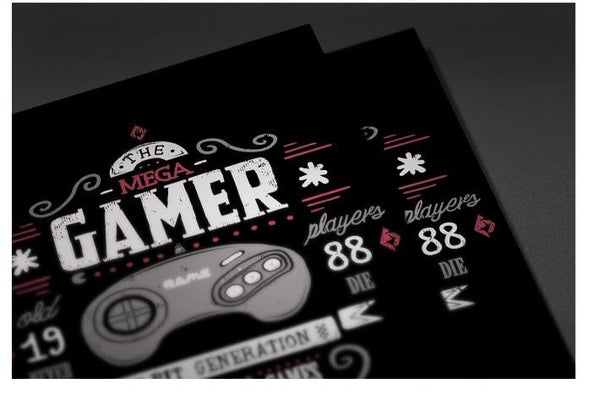 The Gamer Series Posters by Typhoonic - Pixel Empire