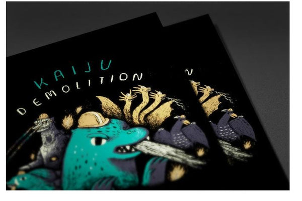 Kaiju Demolition Posters by Louis Roskosch - Pixel Empire