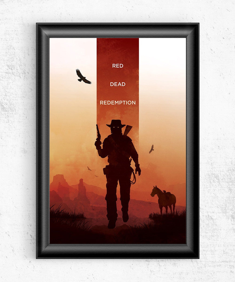 Red Dead Redemption Posters by Dylan West - Pixel Empire
