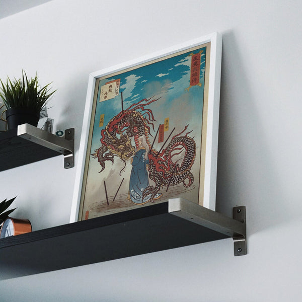 Mother of Dragons Ukiyo-e Posters by William Xiaobaosg - Pixel Empire