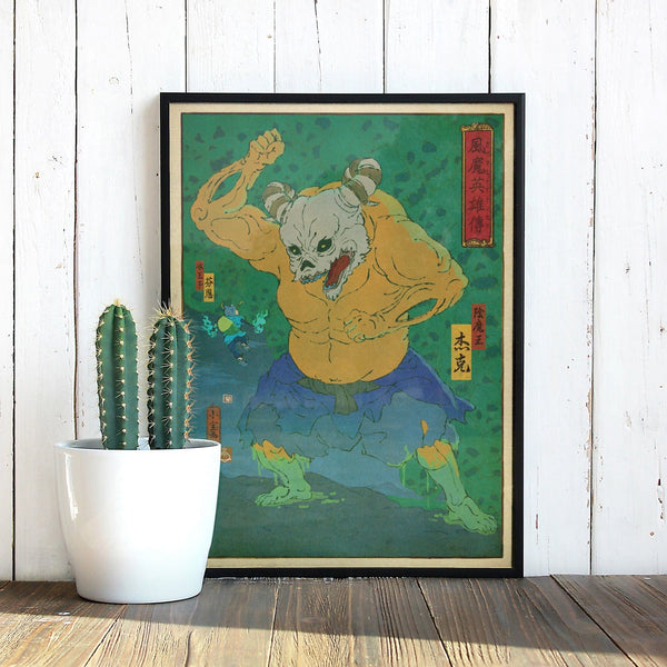 The Lich Ukiyo-e Posters by William Xiaobaosg - Pixel Empire